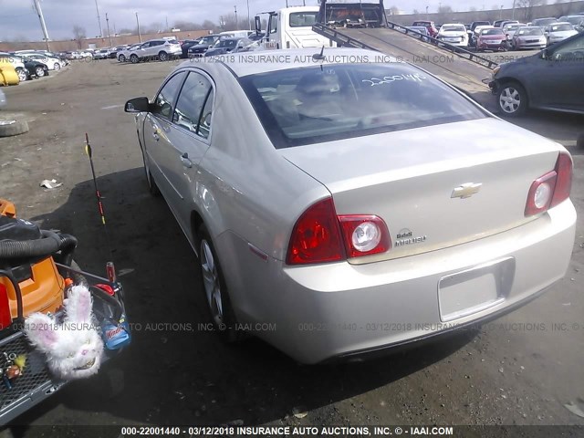 1G1ZB5EB3AF149406 - 2010 CHEVROLET MALIBU LS ოქროსფერი ფოტო 3