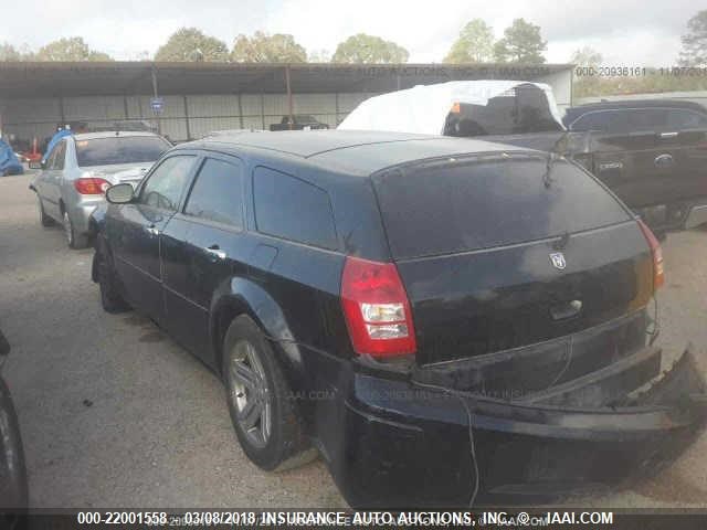 2D4FV48T55H695941 - 2005 DODGE MAGNUM SE 黑色 照片 3