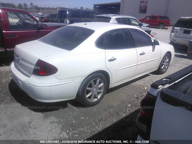 2G4WE587861273139 - 2006 BUICK LACROSSE CXS WHITE photo 4