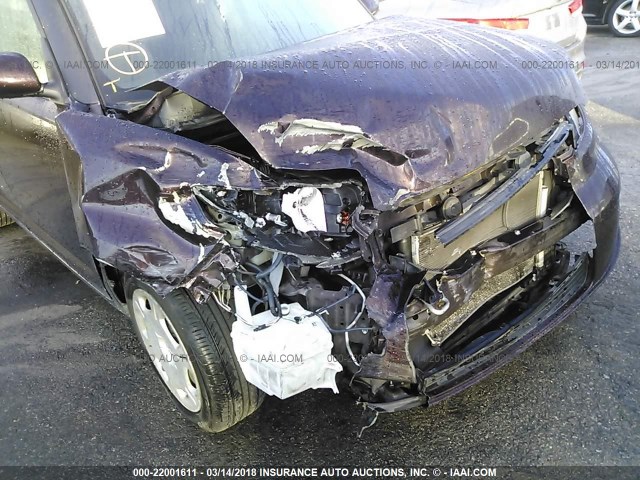 JTLKE50E181040892 - 2008 TOYOTA SCION XB BROWN photo 6