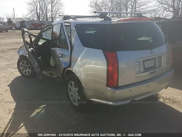 1GYEE637740190415 - 2004 CADILLAC SRX SILVER photo 3