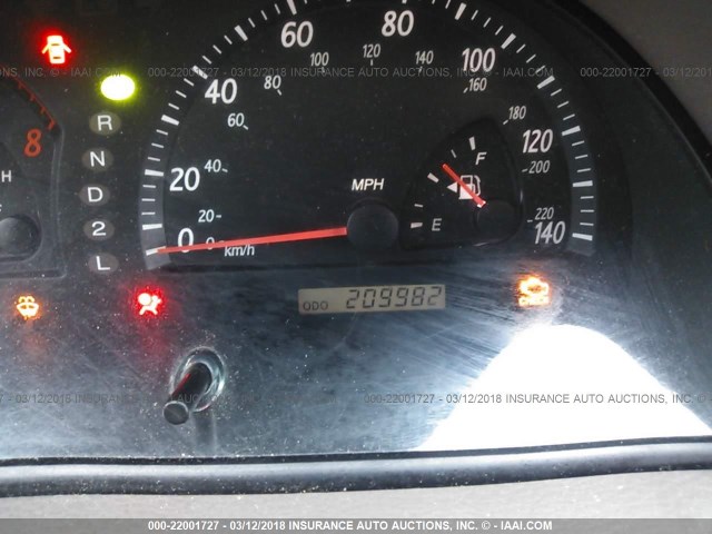 4T1BE32K83U658491 - 2003 TOYOTA CAMRY LE/XLE/SE GOLD photo 7