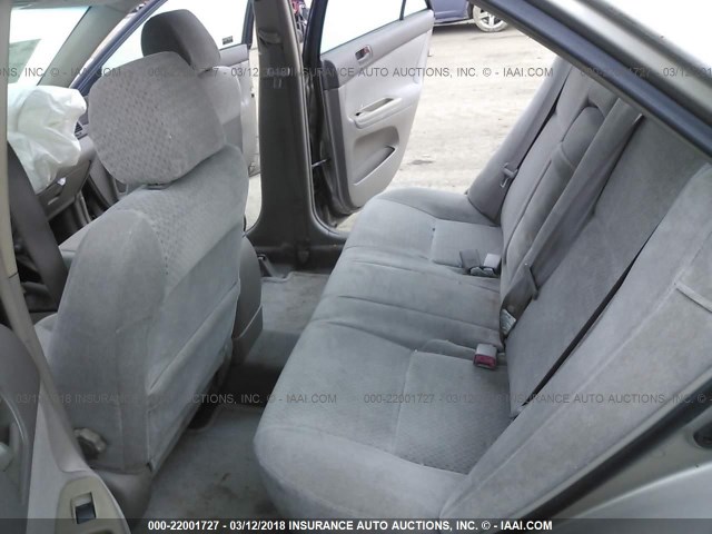 4T1BE32K83U658491 - 2003 TOYOTA CAMRY LE/XLE/SE GOLD photo 8