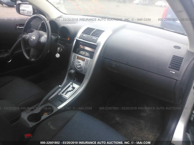JTKDE177370173526 - 2007 TOYOTA SCION TC 银色 照片 5