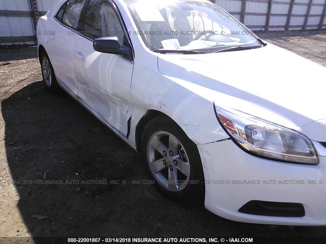 1G11B5SL2EF265552 - 2014 CHEVROLET MALIBU LS 白色 照片 6