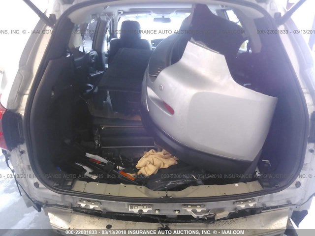 5N1DR2MM1HC618661 - 2017 NISSAN PATHFINDER S/SV/SL/PLATINUM 银色 照片 8