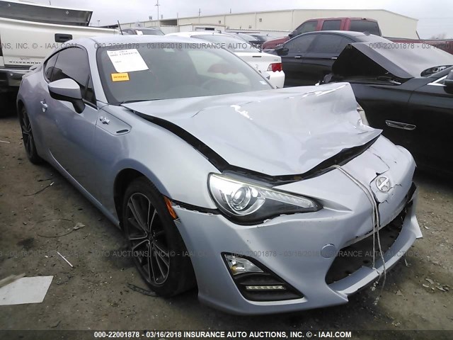 JF1ZNAA15D1729607 - 2013 TOYOTA SCION FR-S SILVER photo 1