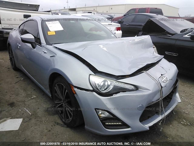 JF1ZNAA15D1729607 - 2013 TOYOTA SCION FR-S ვერცხლისფერი ფოტო 1