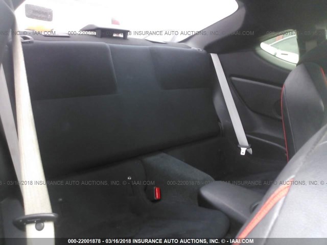 JF1ZNAA15D1729607 - 2013 TOYOTA SCION FR-S ვერცხლისფერი ფოტო 8