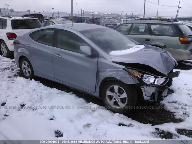 5NPDH4AE3FH563972 - 2015 HYUNDAI ELANTRA SE/SPORT/LIMITED GRAY photo 1