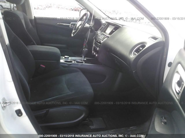 5N1AR2MM1DC665721 - 2013 NISSAN PATHFINDER S/SV/SL/PLATINUM 白色 照片 5