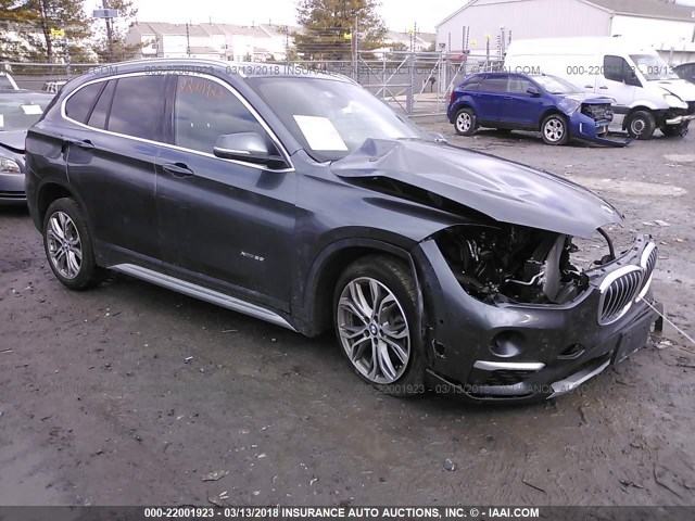 WBXHT3C30G5F64610 - 2016 BMW X1 XDRIVE28I Серый фото 1