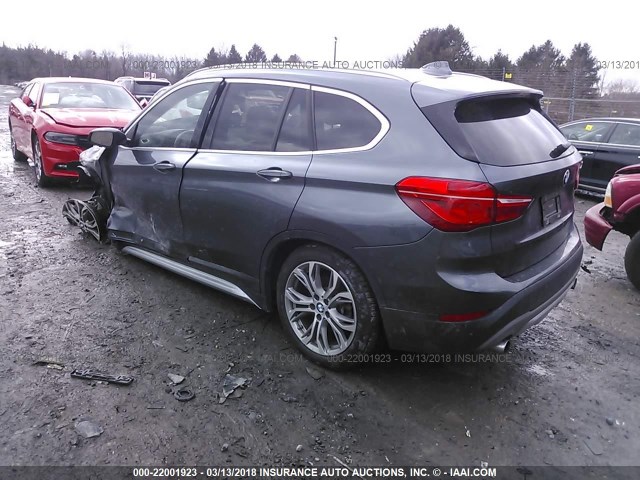 WBXHT3C30G5F64610 - 2016 BMW X1 XDRIVE28I GRAY photo 3