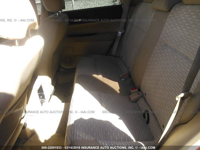 JF1SG656X3H755558 - 2003 SUBARU FORESTER 2.5XS Каштановый фото 8