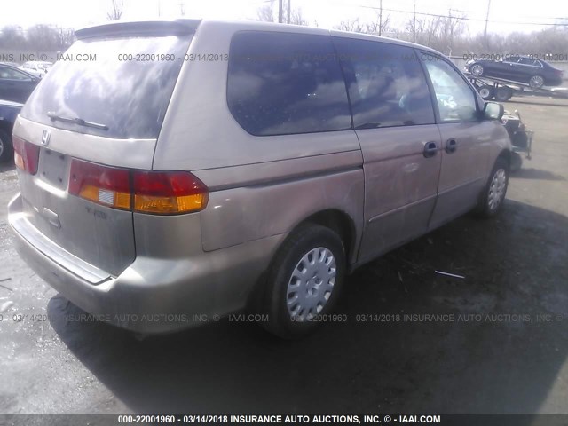 5FNRL18553B036440 - 2003 HONDA ODYSSEY LX GOLD photo 4