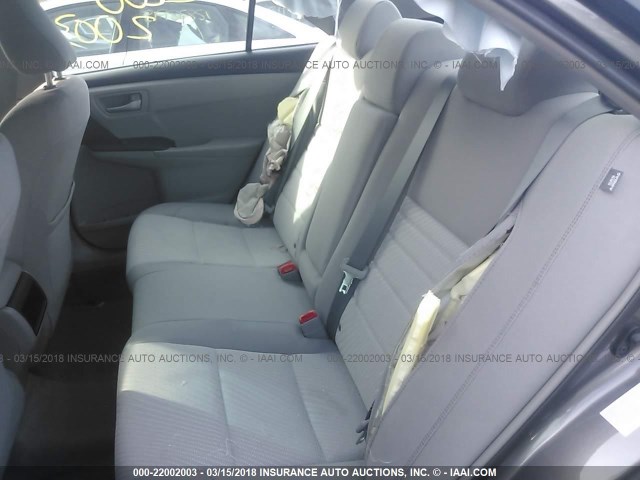 4T1BF1FK2HU800630 - 2017 TOYOTA CAMRY LE/XLE/SE/XSE BLACK photo 8