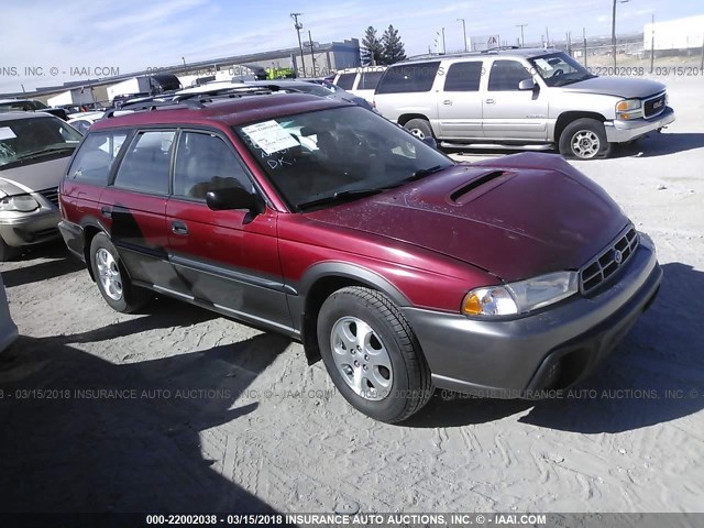 4S3BG6851W7625692 - 1998 SUBARU LEGACY 30TH ANN OUTBACK/LTD/SPT RED photo 1