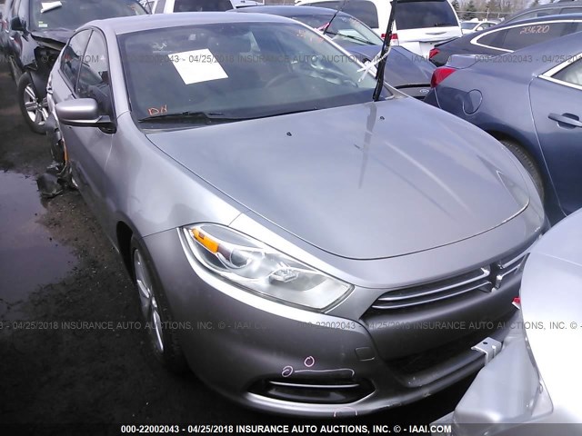 1C3CDFDH7ED724566 - 2014 DODGE DART SE AERO SILVER photo 1