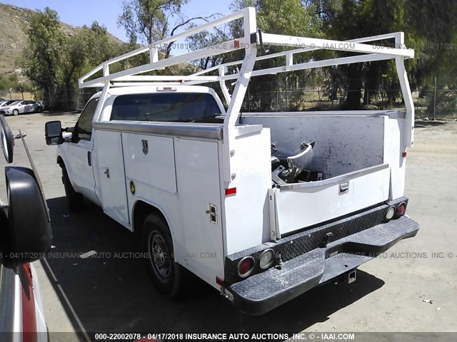 1FDBF2A67FEB97584 - 2015 FORD F250 SUPER DUTY WHITE photo 3