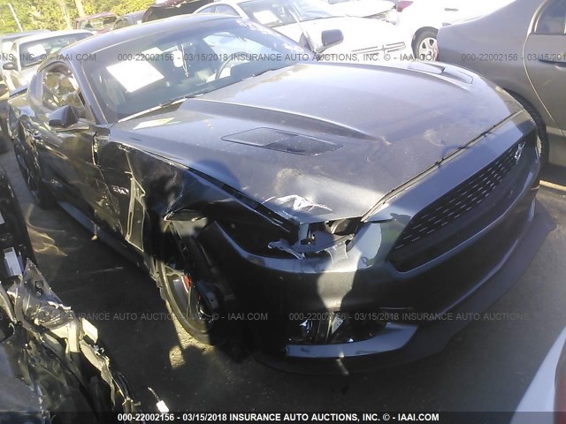 1FA6P8CF5H5270835 - 2017 FORD MUSTANG GT GRAY photo 1