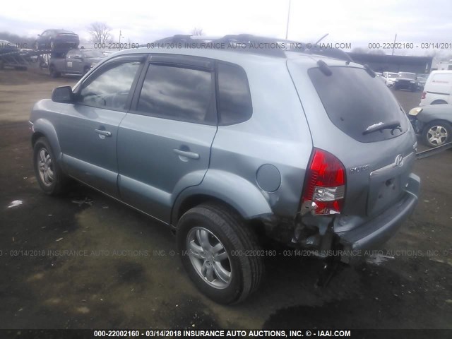 KM8JN72D36U352565 - 2006 HYUNDAI TUCSON GLS/LIMITED GREEN photo 3