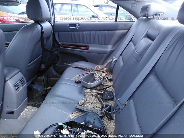 4T1BF30K12U032473 - 2002 TOYOTA CAMRY LE/XLE/SE GRAY photo 8