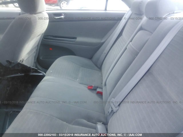 4T1BE30K25U101551 - 2005 TOYOTA CAMRY LE/XLE/SE SILVER photo 8