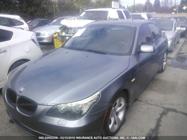 WBANW13538CZ79036 - 2008 BMW 535 I 灰色 照片 2