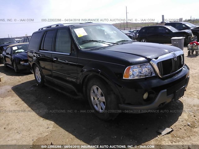5LMFU28R14LJ23462 - 2004 LINCOLN NAVIGATOR BLACK photo 1