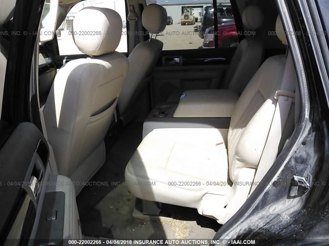 5LMFU28R14LJ23462 - 2004 LINCOLN NAVIGATOR BLACK photo 8