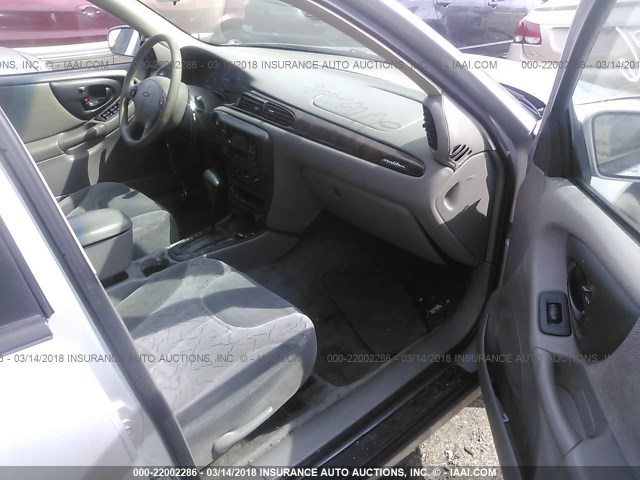 1G1NE52J22M503706 - 2002 CHEVROLET MALIBU LS 银色 照片 5