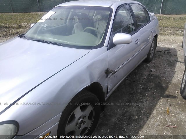 1G1NE52J22M503706 - 2002 CHEVROLET MALIBU LS 银色 照片 6