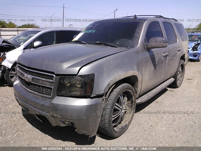 1GNFC130X7R341258 - 2007 CHEVROLET TAHOE C1500 GRAY photo 2