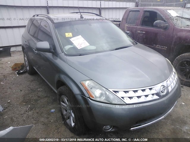 JN8AZ08T96W401372 - 2006 NISSAN MURANO SL/SE/S GRAY photo 1