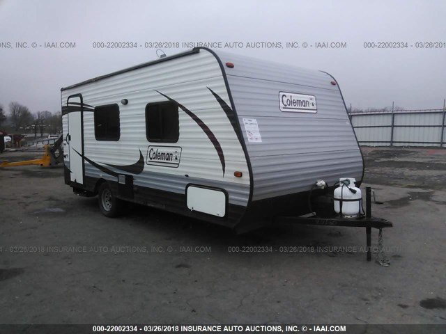 4YDT16F17FH931650 - 2014 KEYSTONE COLEMAN EXPEDITION LT TRA  WHITE photo 1