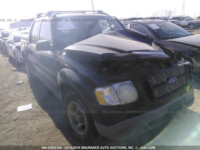 1FMZU77E32UC18592 - 2002 FORD EXPLORER SPORT TR  BLACK photo 1