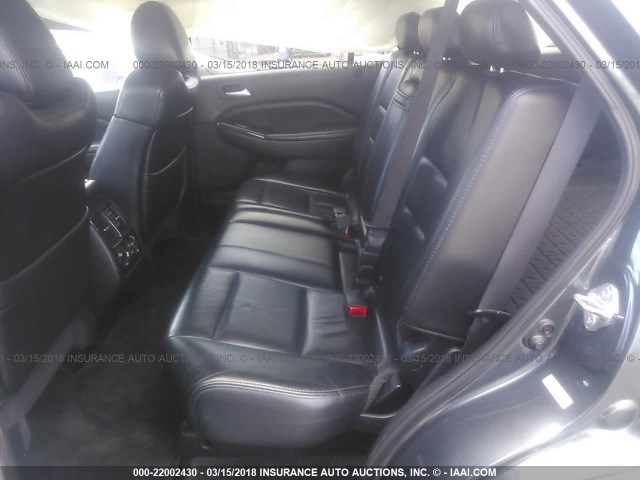 2HNYD18896H521854 - 2006 ACURA MDX TOURING GRAY photo 8