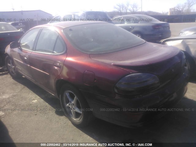 1G2WK52J83F112316 - 2003 PONTIAC GRAND PRIX SE ბურგუნდია ფოტო 3
