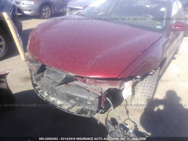 1G2WK52J83F112316 - 2003 PONTIAC GRAND PRIX SE BURGUNDY photo 6