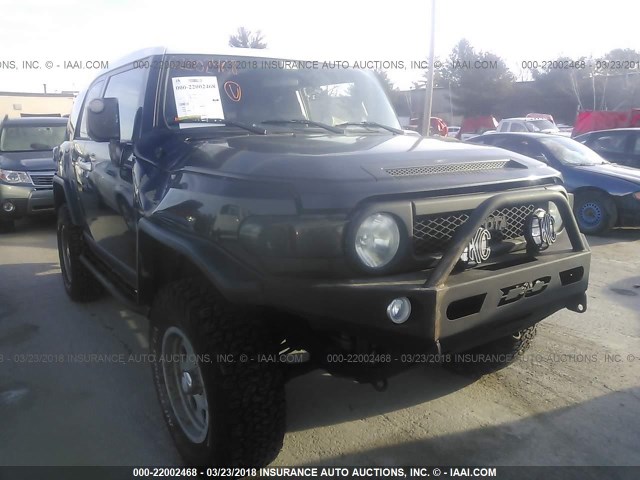 JTEBU11F670078309 - 2007 TOYOTA FJ CRUISER შავი ფოტო 1