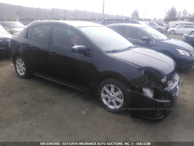 3N1AB6AP5AL632142 - 2010 NISSAN SENTRA 2.0/2.0S/SR/2.0SL BLACK photo 1