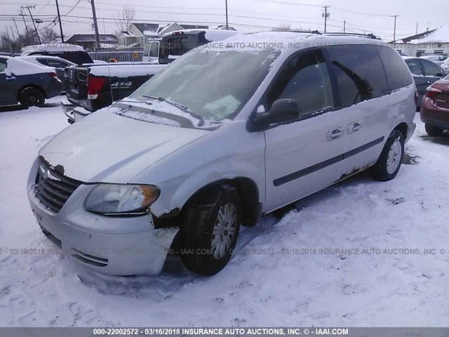 1C4GP45R25B317606 - 2005 CHRYSLER TOWN & COUNTRY  GRAY photo 2