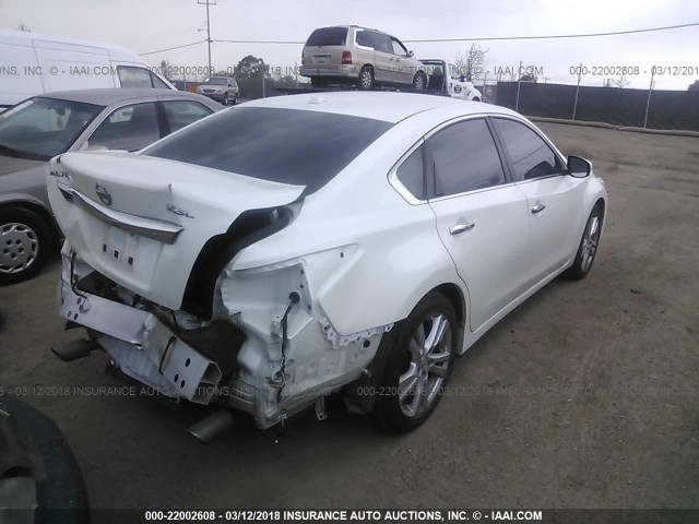 1N4BL3AP6EC107269 - 2014 NISSAN ALTIMA 3.5S/3.5SV/3.5SL WHITE photo 4