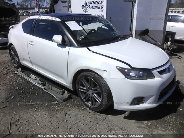 JTKJF5C75D3062516 - 2013 TOYOTA SCION TC 白色 照片 1