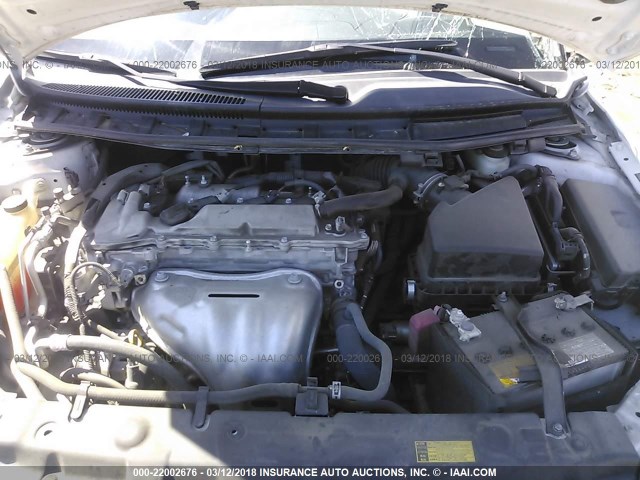 JTKJF5C75D3062516 - 2013 TOYOTA SCION TC 白色 照片 10