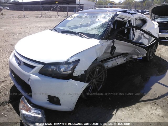 JTKJF5C75D3062516 - 2013 TOYOTA SCION TC 白色 照片 2
