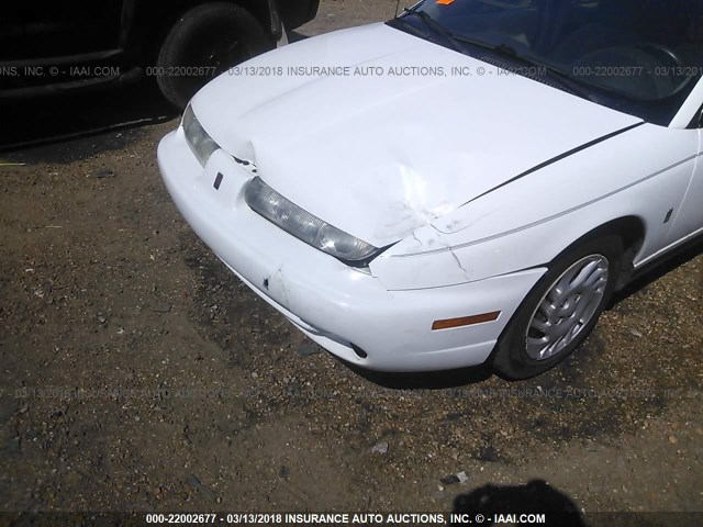 1G8ZK5271WZ316269 - 1998 SATURN SL2 WHITE photo 6