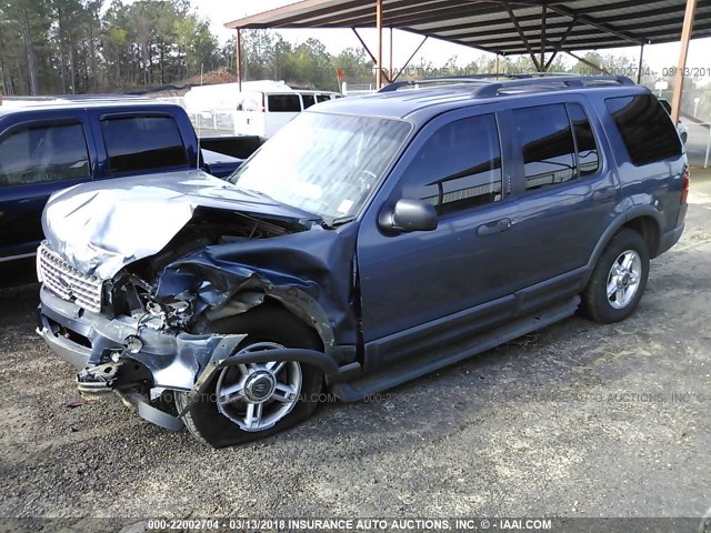 1FMZU63K03UB53448 - 2003 FORD EXPLORER XLT/XLT SPORT/NBX BLUE photo 2