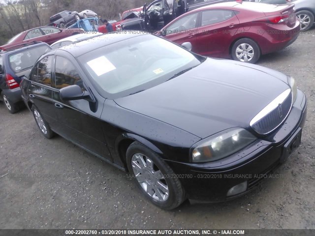 1LNHM87A44Y637660 - 2004 LINCOLN LS BLACK photo 1