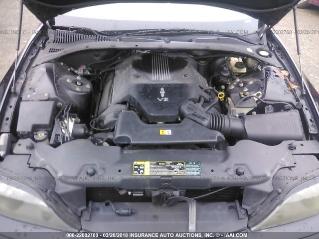 1LNHM87A44Y637660 - 2004 LINCOLN LS BLACK photo 10